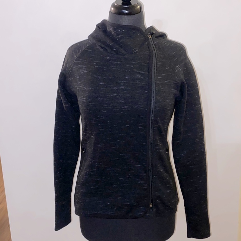 Red Fox zip up hooded sweatshirt